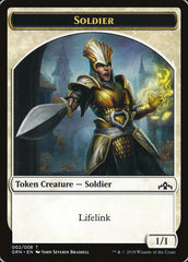 Soldier // Soldier Double-Sided Token [Guilds of Ravnica Guild Kit Tokens] | Gamers Paradise