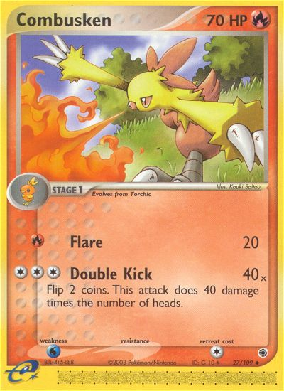Combusken (27/109) [EX: Ruby & Sapphire] | Gamers Paradise