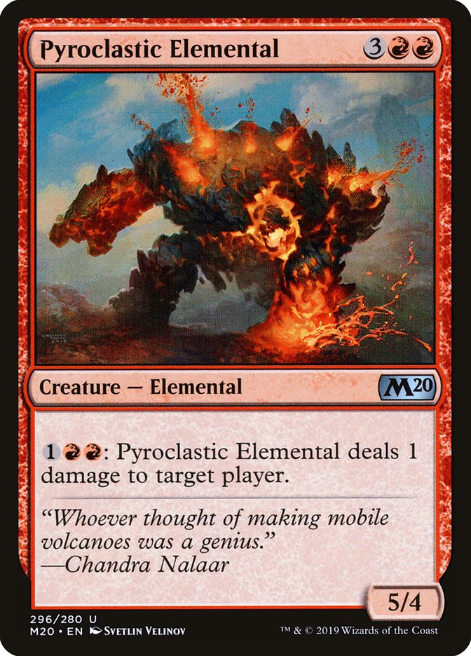 Pyroclastic Elemental [Core Set 2020] | Gamers Paradise