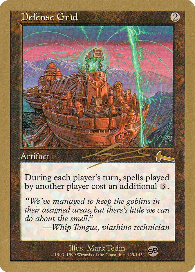 Defense Grid (Nicolas Labarre) (SB) [World Championship Decks 2000] | Gamers Paradise