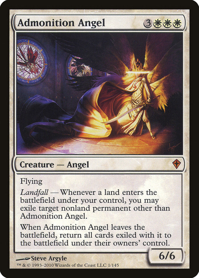 Admonition Angel [Worldwake] | Gamers Paradise