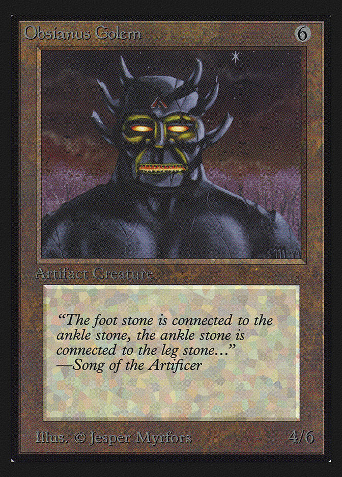 Obsianus Golem [International Collectors' Edition] | Gamers Paradise