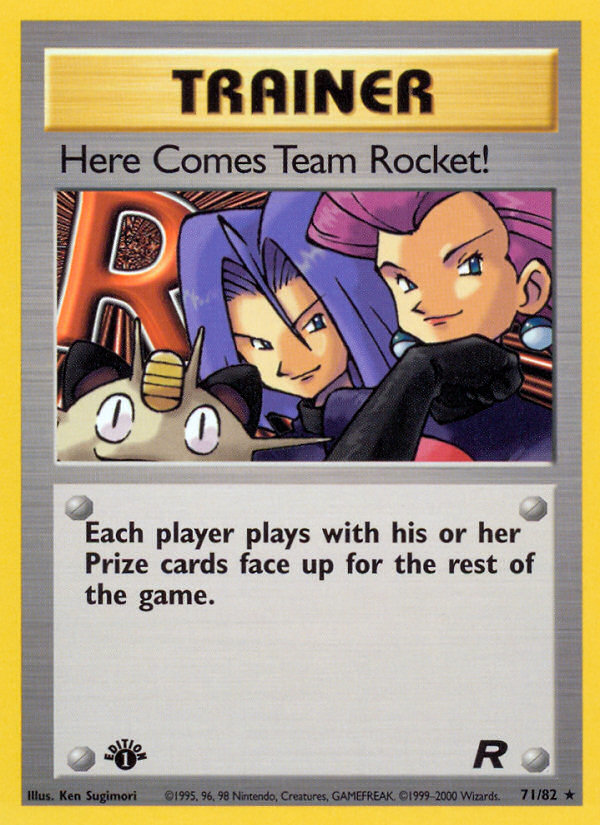 Here Comes Team Rocket! (71/82) [Team Rocket 1st Edition] | Gamers Paradise