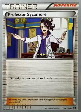 Professor Sycamore (107/122) (Infinite Force - Diego Cassiraga) [World Championships 2017] | Gamers Paradise