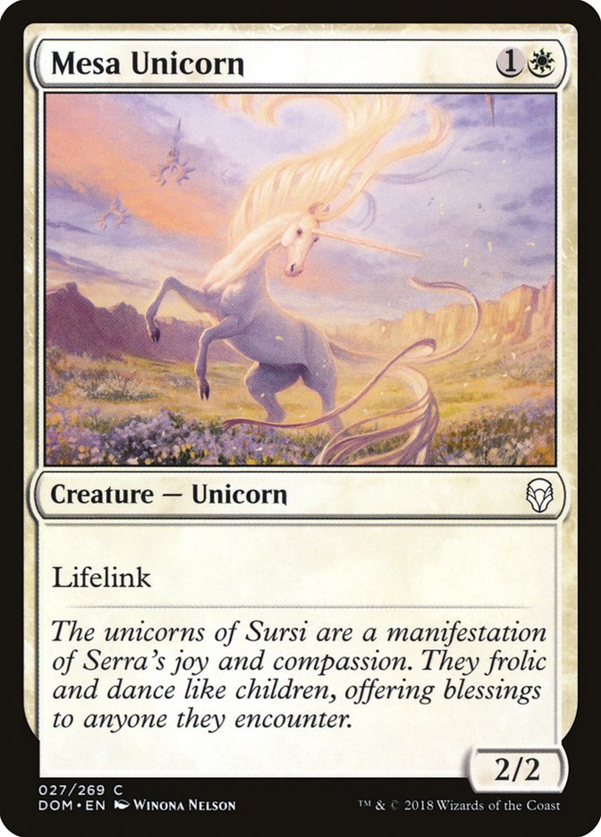 Mesa Unicorn [Dominaria] | Gamers Paradise