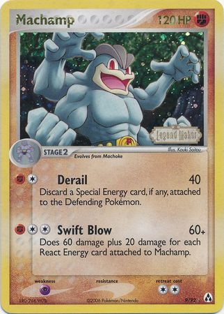 Machamp (9/92) (Stamped) [EX: Legend Maker] | Gamers Paradise