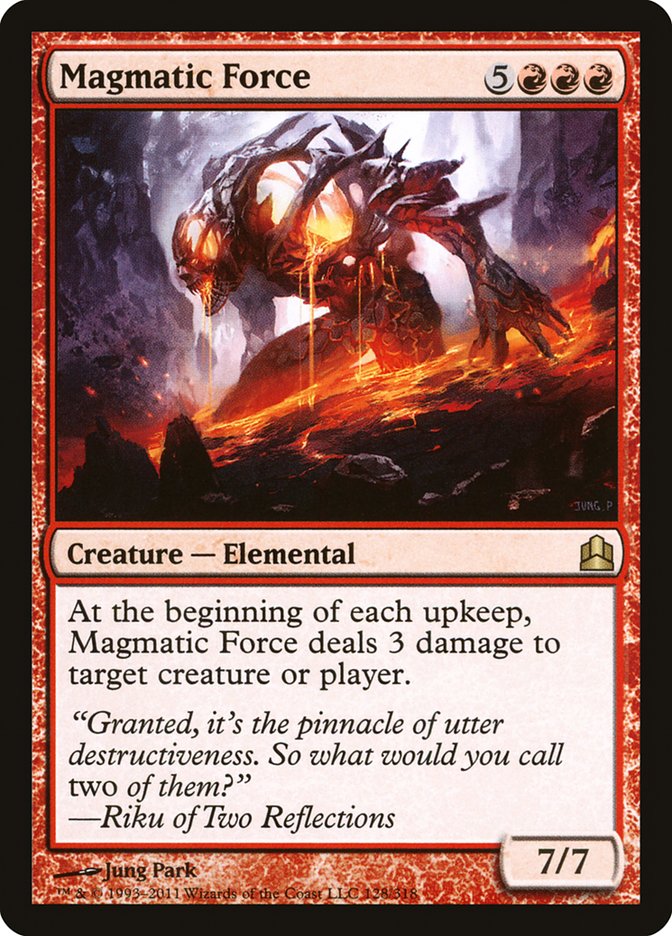 Magmatic Force [Commander 2011] | Gamers Paradise