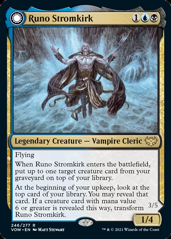 Runo Stromkirk // Krothuss, Lord of the Deep [Innistrad: Crimson Vow] | Gamers Paradise