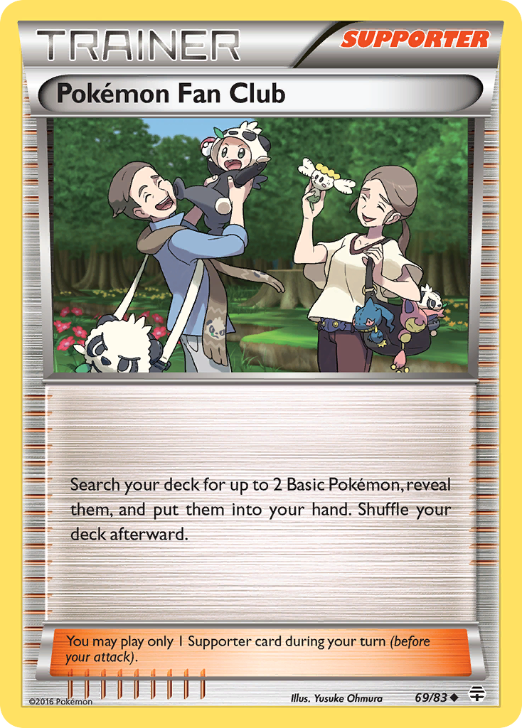 Pokemon Fan Club (69/83) [XY: Generations] | Gamers Paradise