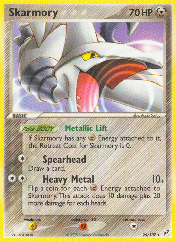Skarmory (26/107) [EX: Deoxys] | Gamers Paradise