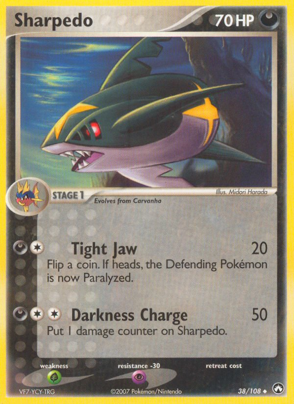 Sharpedo (38/108) [EX: Power Keepers] | Gamers Paradise