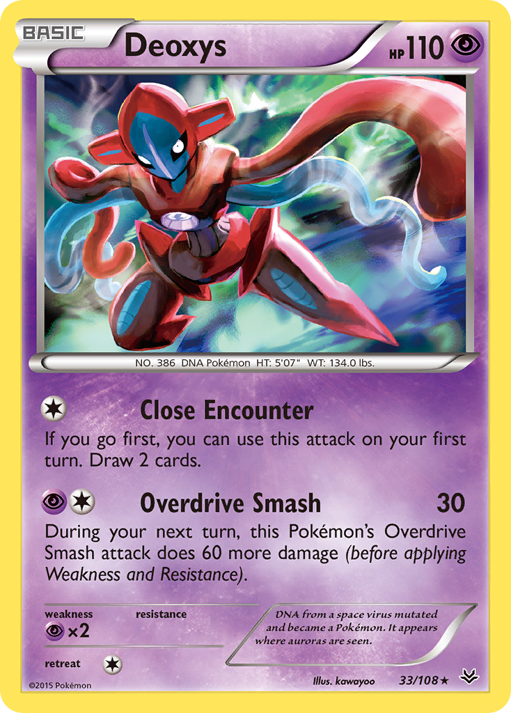 Deoxys (33/108) [XY: Roaring Skies] | Gamers Paradise