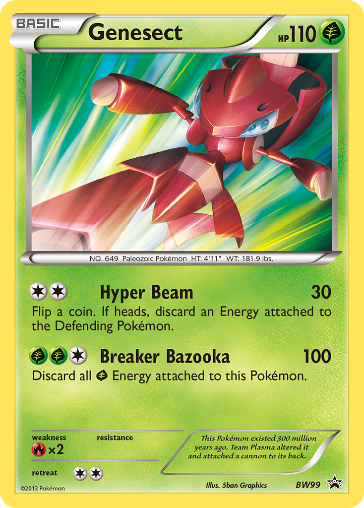Genesect (BW99) [Black & White: Black Star Promos] | Gamers Paradise