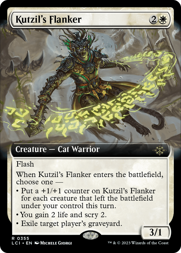 Kutzil's Flanker (Extended Art) [The Lost Caverns of Ixalan] | Gamers Paradise