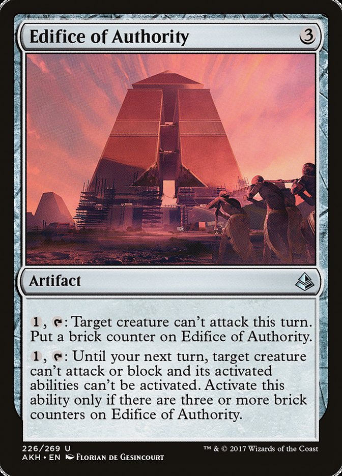 Edifice of Authority [Amonkhet] | Gamers Paradise