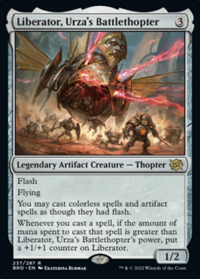 Liberator, Urza's Battlethopter [The Brothers' War] | Gamers Paradise