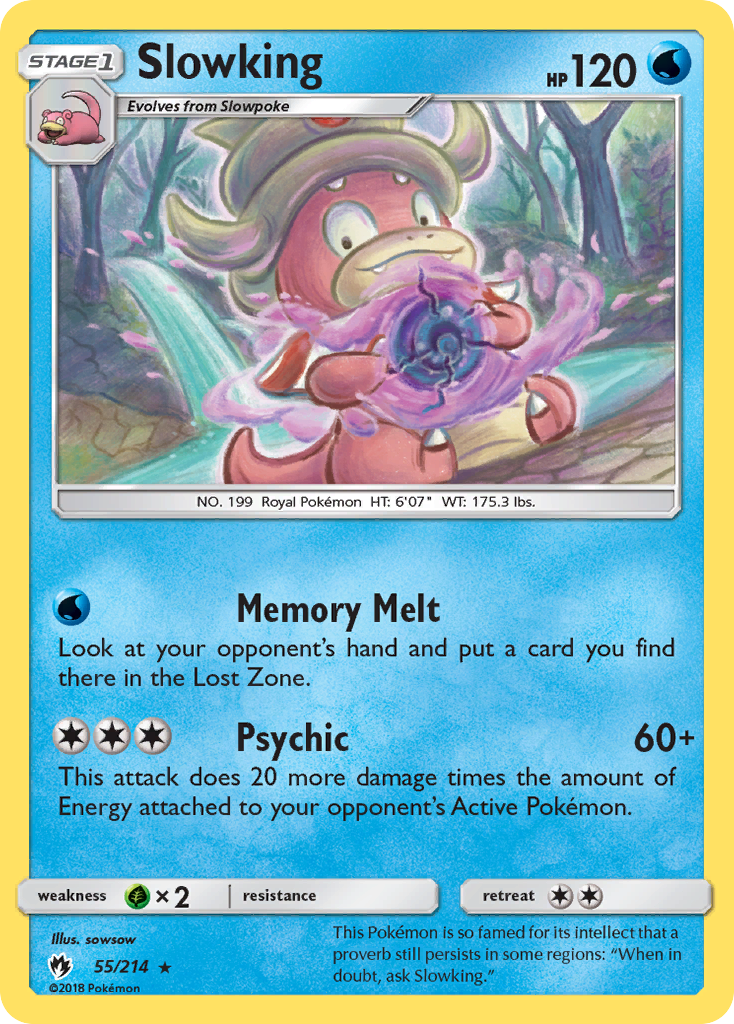 Slowking (55/214) [Sun & Moon: Lost Thunder] | Gamers Paradise