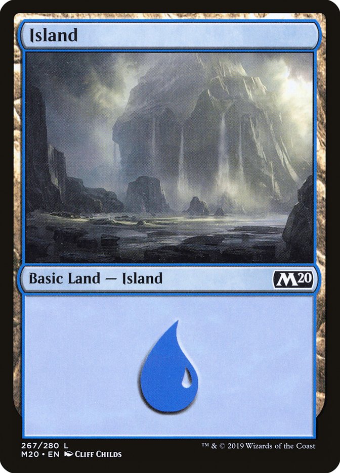 Island (267) [Core Set 2020] | Gamers Paradise