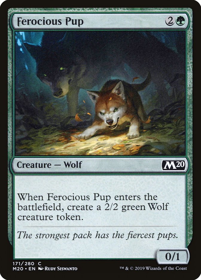 Ferocious Pup [Core Set 2020] | Gamers Paradise