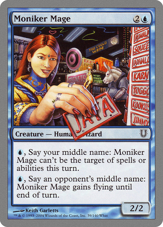 Moniker Mage [Unhinged] | Gamers Paradise