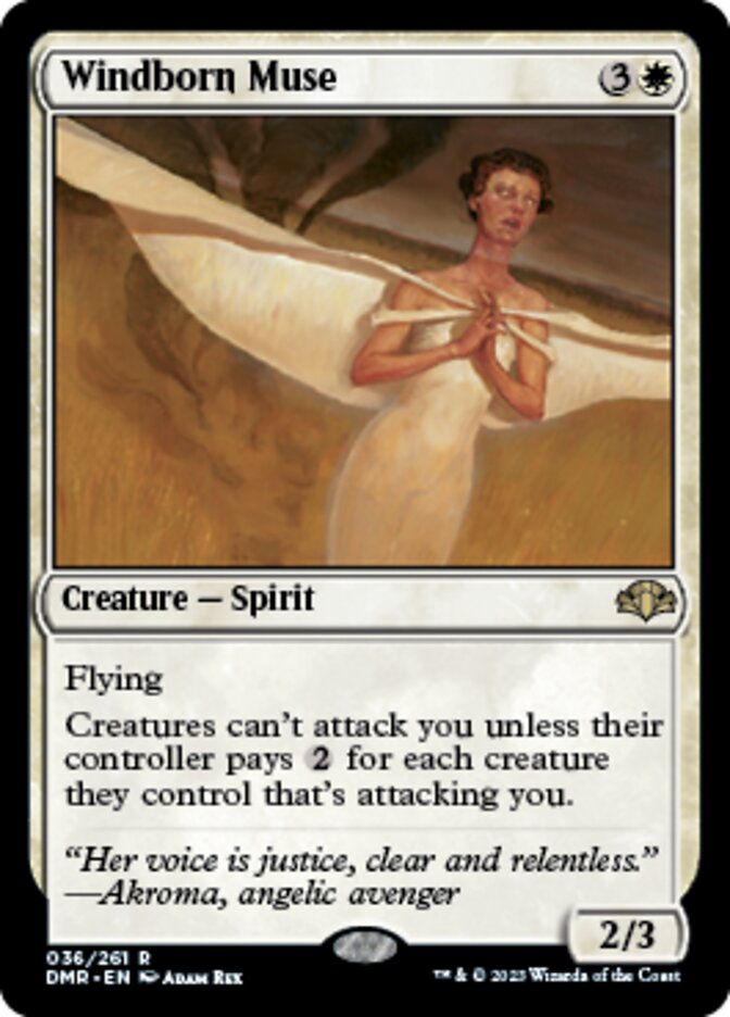 Windborn Muse [Dominaria Remastered] | Gamers Paradise