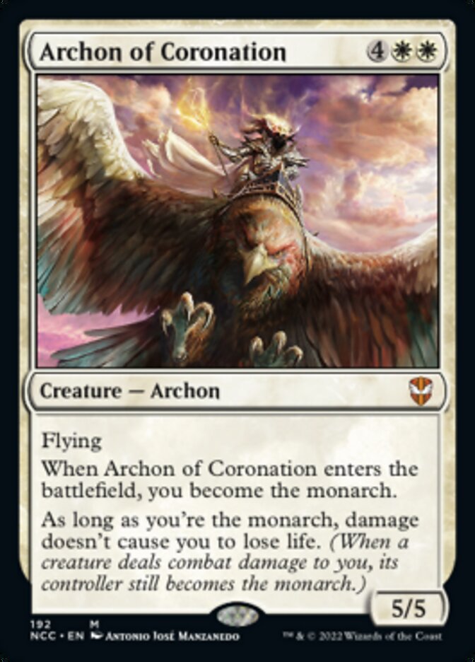 Archon of Coronation [Streets of New Capenna Commander] | Gamers Paradise