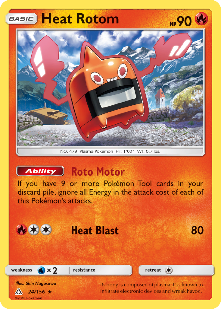 Heat Rotom (24/156) [Sun & Moon: Ultra Prism] | Gamers Paradise