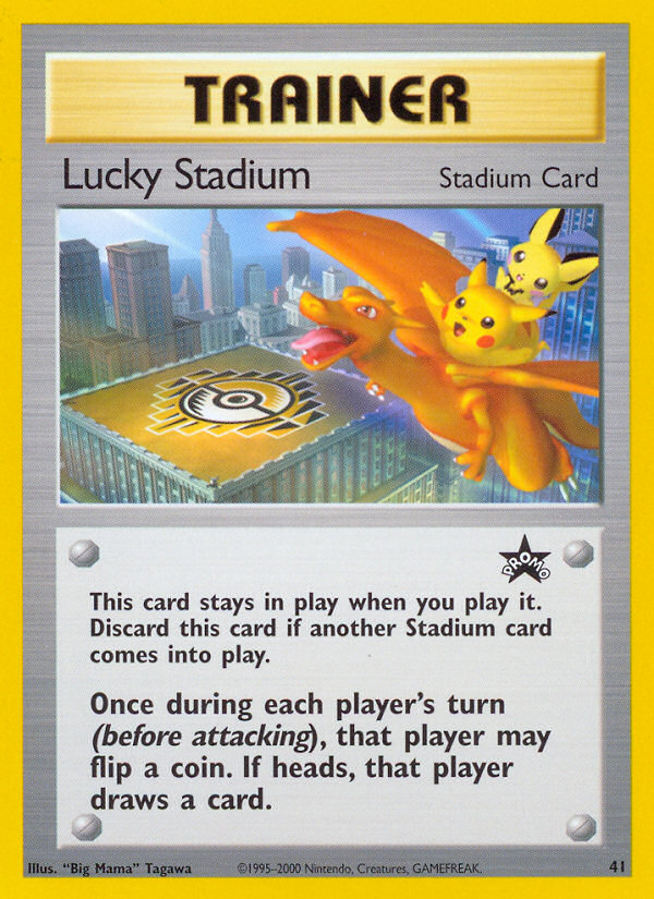 Lucky Stadium (41) [Wizards of the Coast: Black Star Promos] | Gamers Paradise