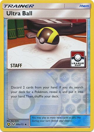 Ultra Ball (68a/73) (League Promo Staff) [Sun & Moon: Shining Legends] | Gamers Paradise