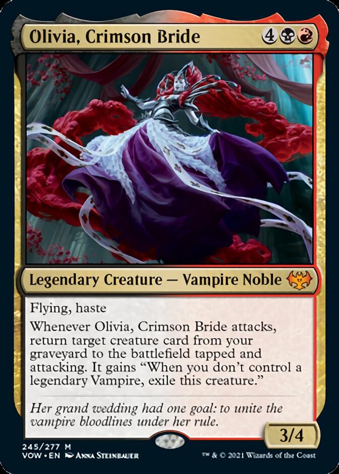 Olivia, Crimson Bride [Innistrad: Crimson Vow] | Gamers Paradise