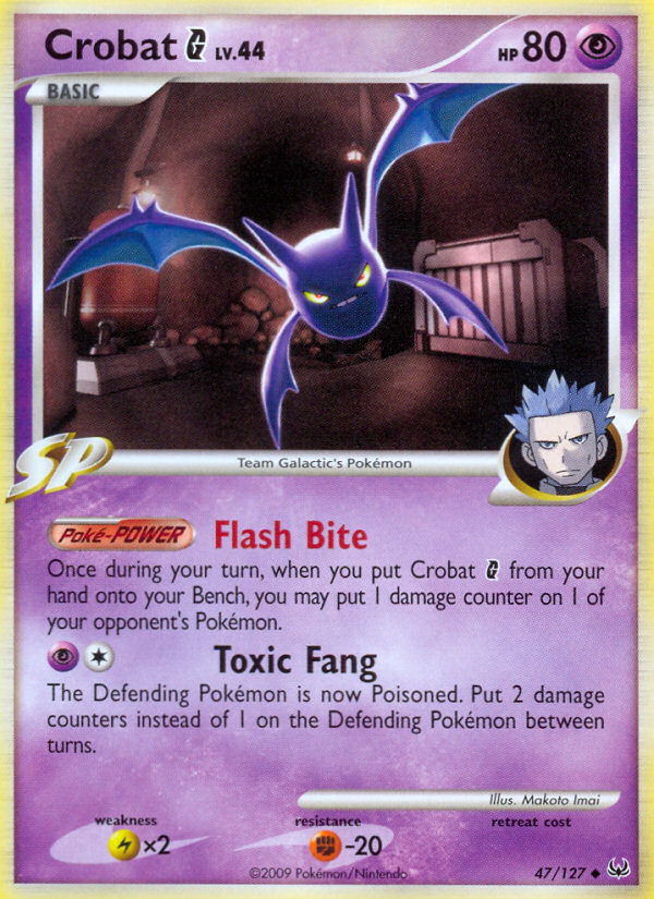 Crobat G (47/127) [Platinum: Base Set] | Gamers Paradise