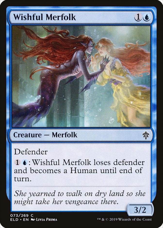 Wishful Merfolk [Throne of Eldraine] | Gamers Paradise