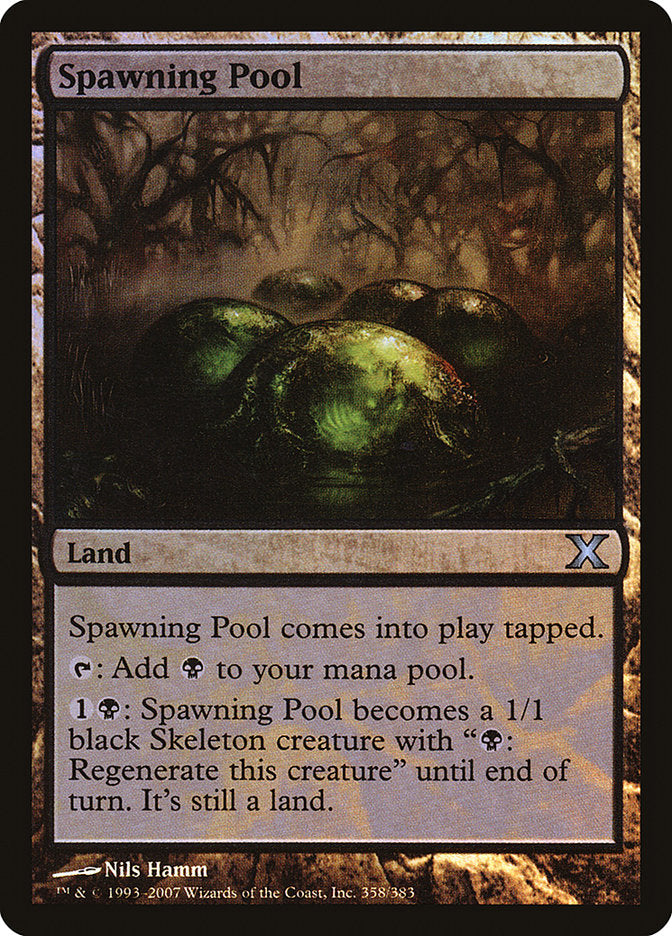 Spawning Pool (Premium Foil) [Tenth Edition] | Gamers Paradise