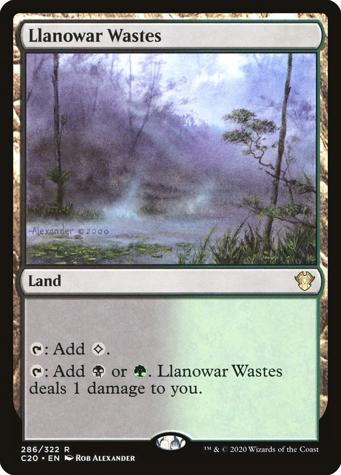 Llanowar Wastes [Commander 2020] | Gamers Paradise