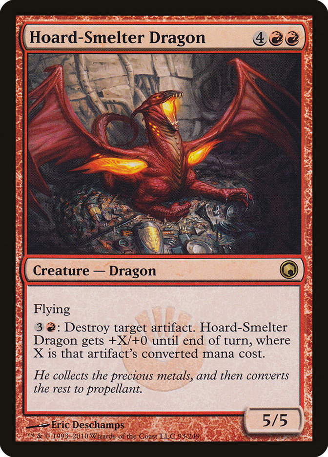 Hoard-Smelter Dragon [Scars of Mirrodin] | Gamers Paradise