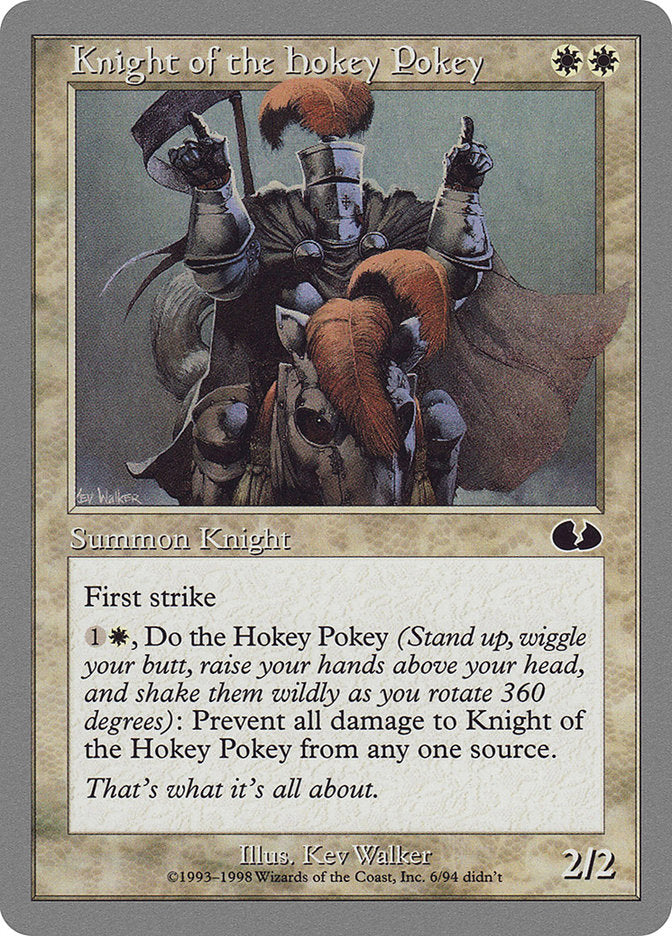 Knight of the Hokey Pokey [Unglued] | Gamers Paradise