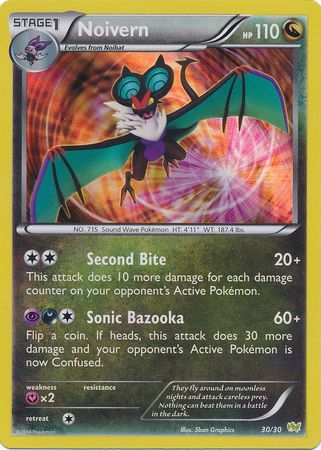 Noivern (30/30) [XY: Trainer Kit - Noivern] | Gamers Paradise