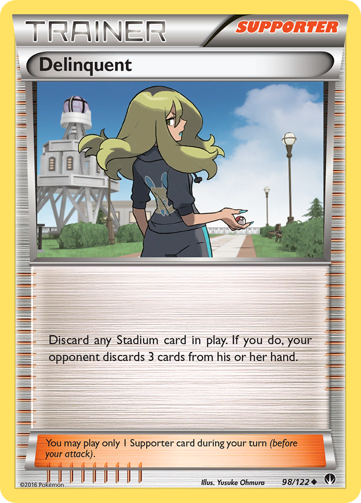 Delinquent (98/122) [XY: BREAKpoint] | Gamers Paradise