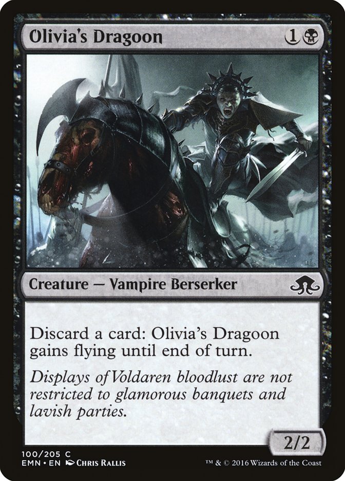 Olivia's Dragoon [Eldritch Moon] | Gamers Paradise