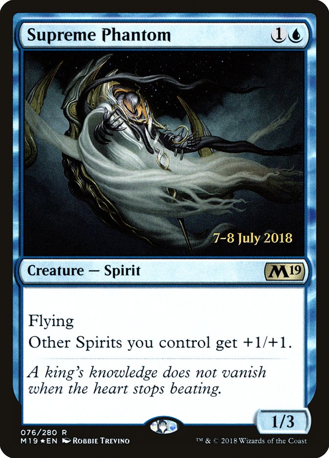 Supreme Phantom [Core Set 2019 Prerelease Promos] | Gamers Paradise