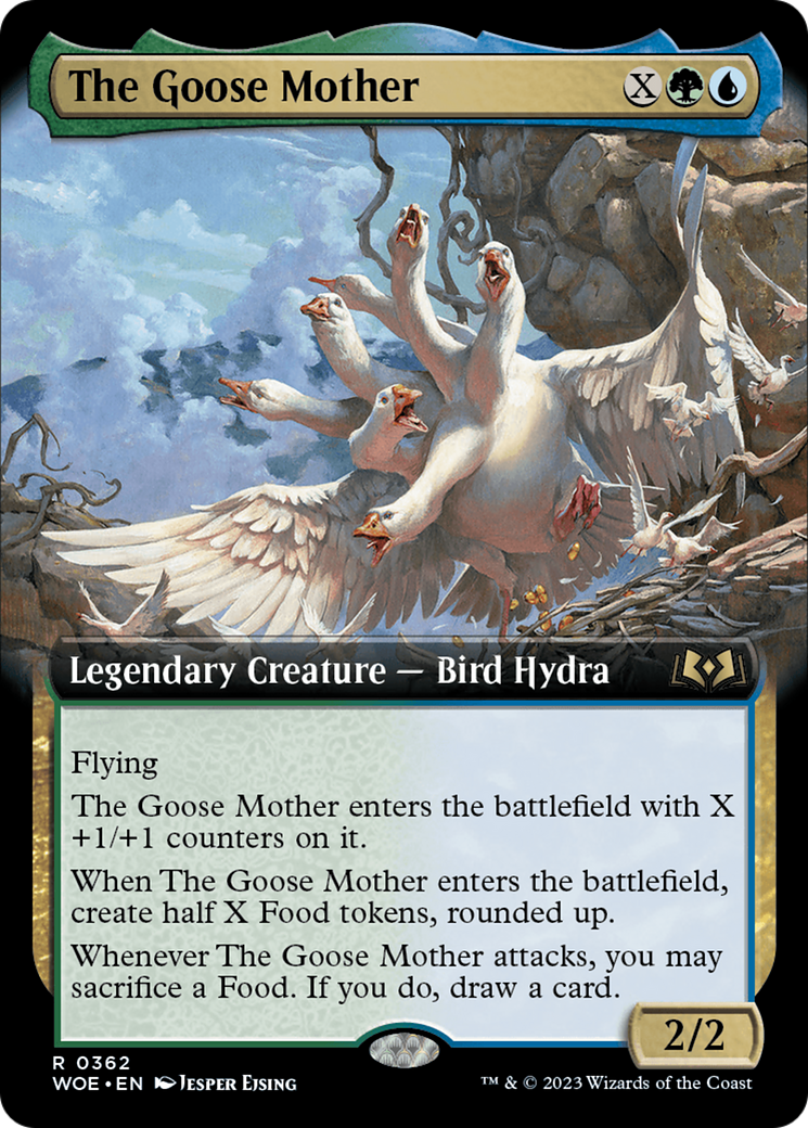 The Goose Mother (Extended Art) [Wilds of Eldraine] | Gamers Paradise