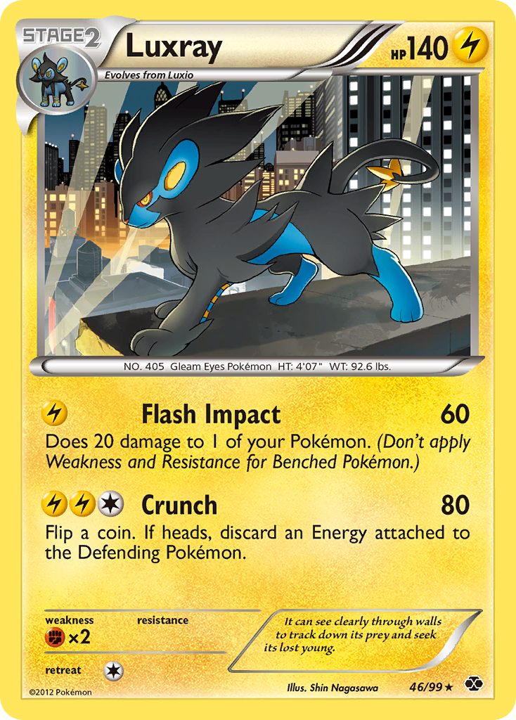 Luxray (46/99) [Black & White: Next Destinies] | Gamers Paradise