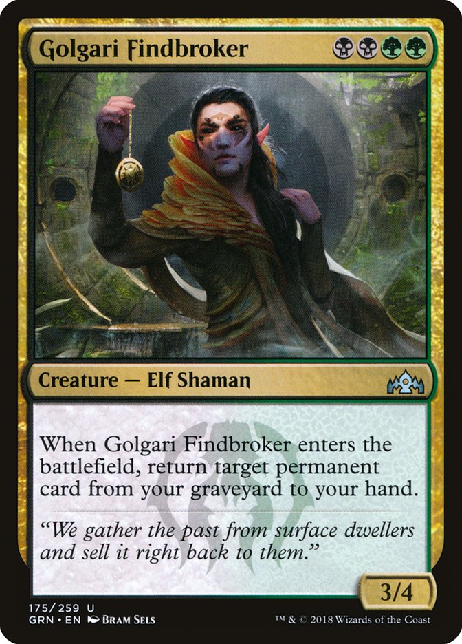 Golgari Findbroker [Guilds of Ravnica] | Gamers Paradise