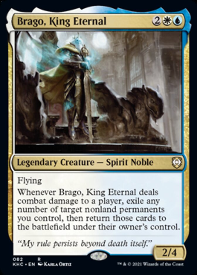 Brago, King Eternal [Kaldheim Commander] | Gamers Paradise
