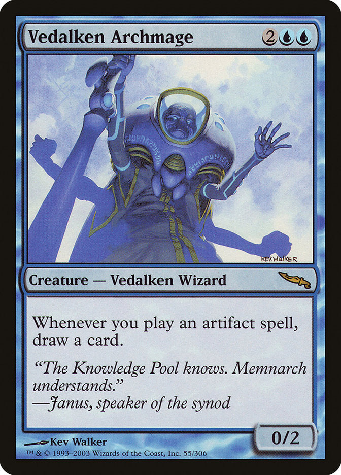 Vedalken Archmage [Mirrodin] | Gamers Paradise