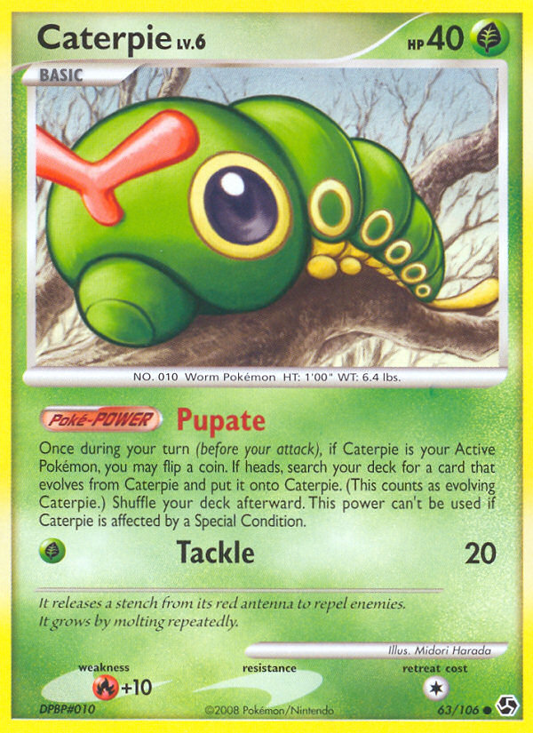 Caterpie (63/106) [Diamond & Pearl: Great Encounters] | Gamers Paradise