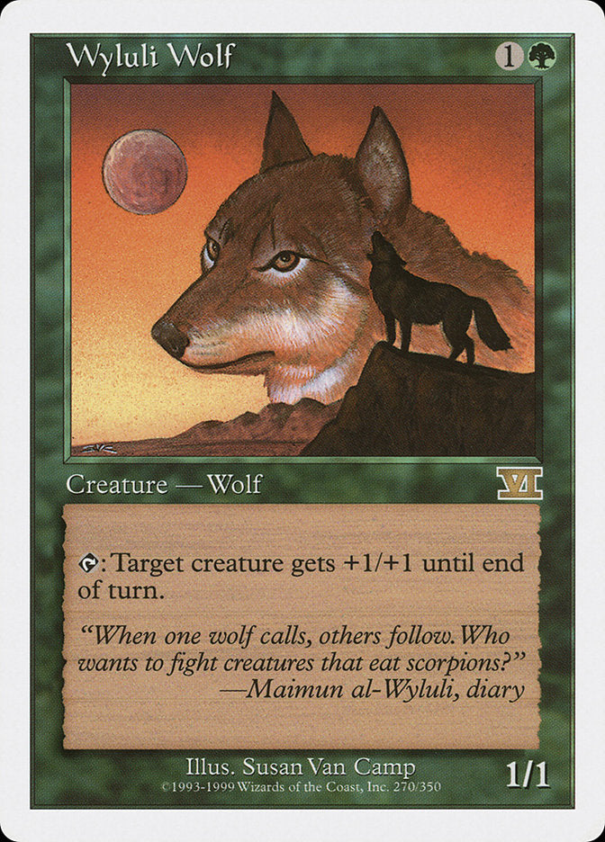 Wyluli Wolf [Classic Sixth Edition] | Gamers Paradise