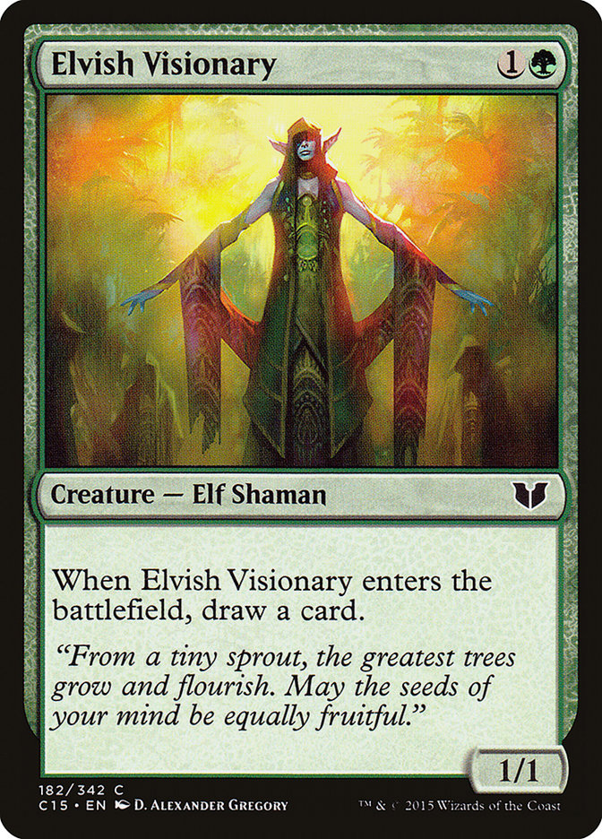 Elvish Visionary [Commander 2015] | Gamers Paradise