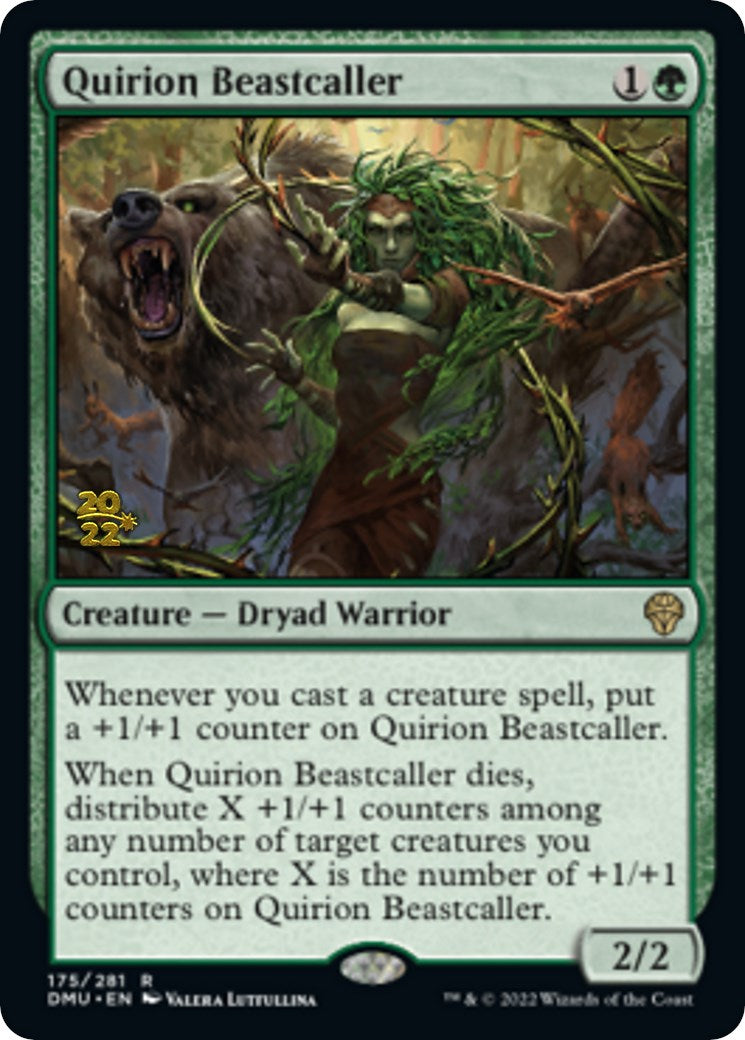 Quirion Beastcaller [Dominaria United Prerelease Promos] | Gamers Paradise