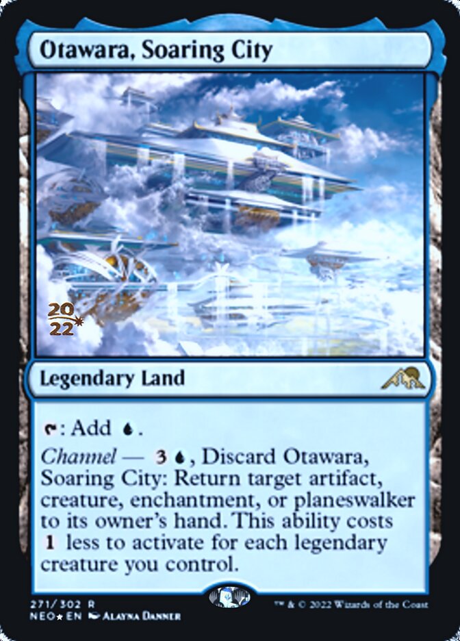 Otawara, Soaring City [Kamigawa: Neon Dynasty Prerelease Promos] | Gamers Paradise